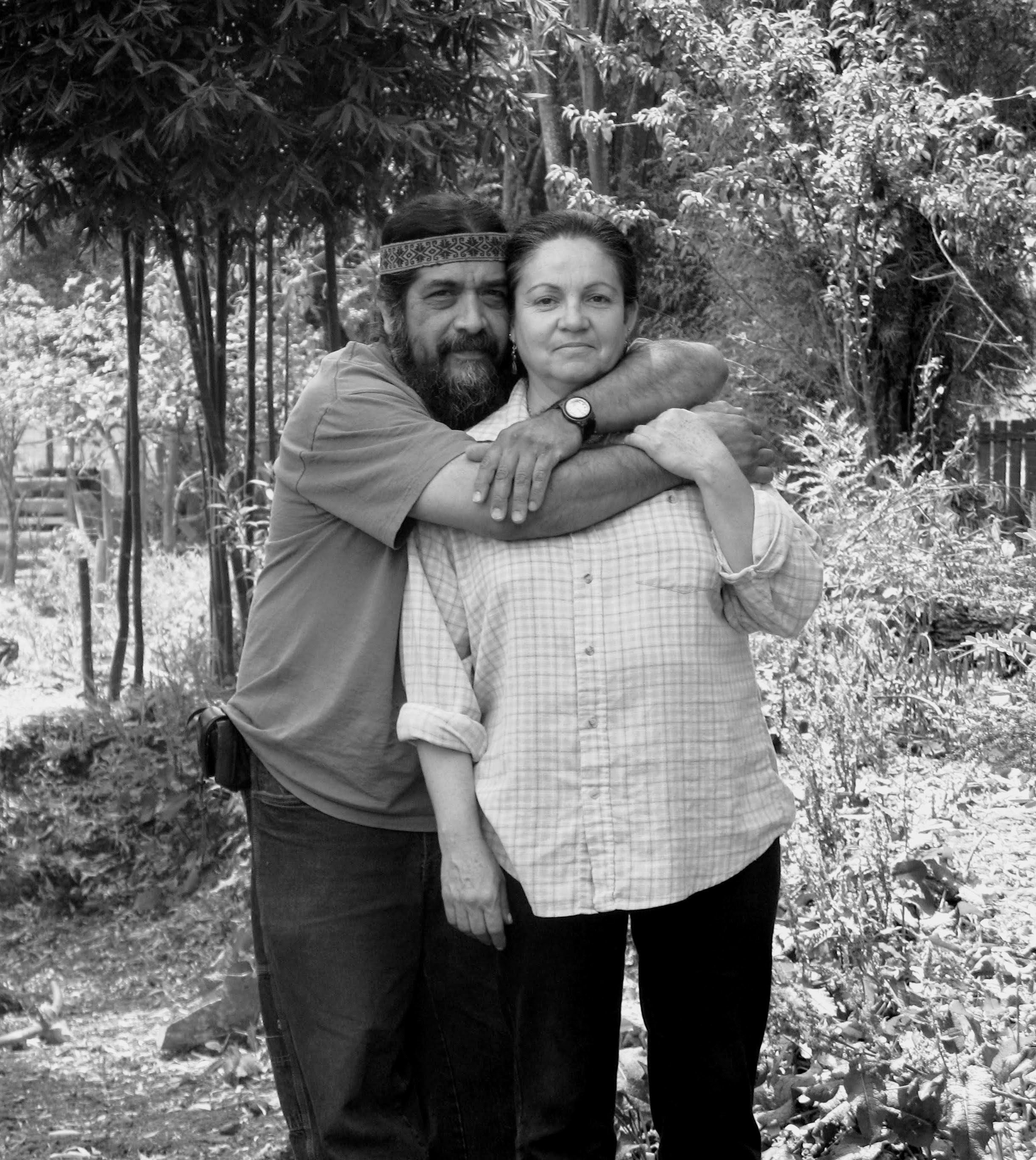 María Elena y Francisco, fundadores de El Cuartel del Águila